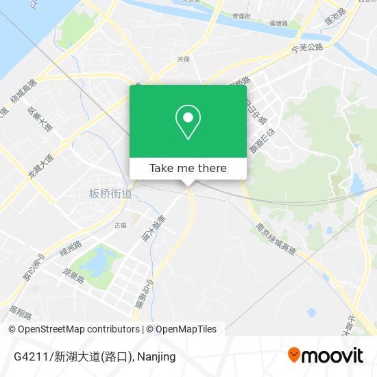 G4211/新湖大道(路口) map
