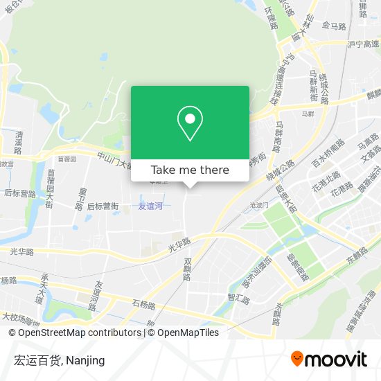 宏运百货 map