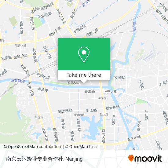 南京宏运蜂业专业合作社 map
