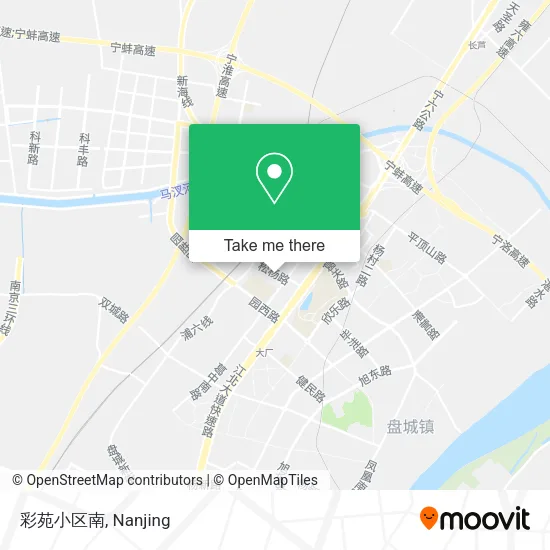 彩苑小区南 map