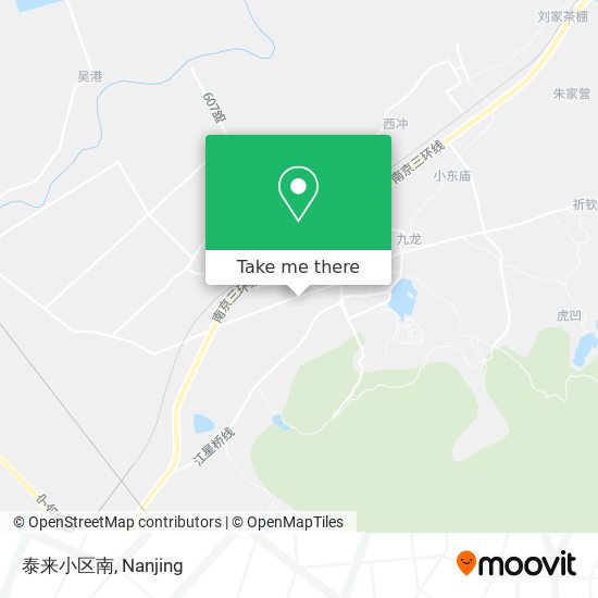 泰来小区南 map