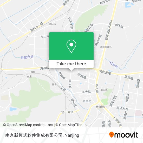 南京新模式软件集成有限公司 map