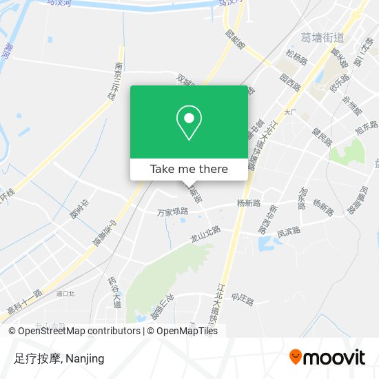 足疗按摩 map