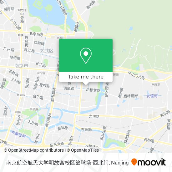 南京航空航天大学明故宫校区篮球场-西北门 map