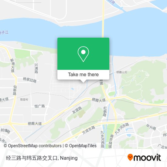 经三路与纬五路交叉口 map