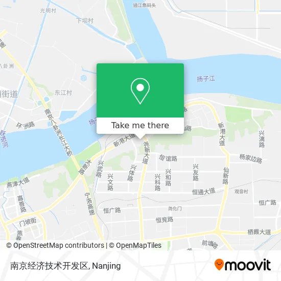 南京经济技术开发区 map