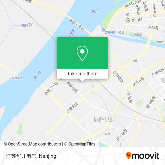 江苏华开电气 map