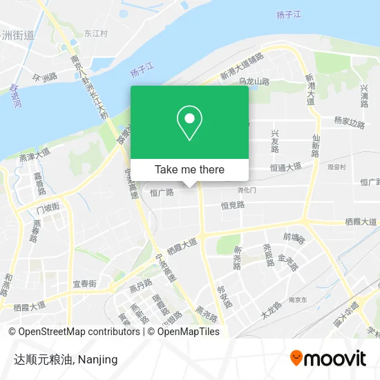 达顺元粮油 map