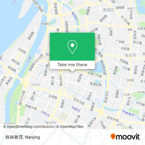 格林教育 map