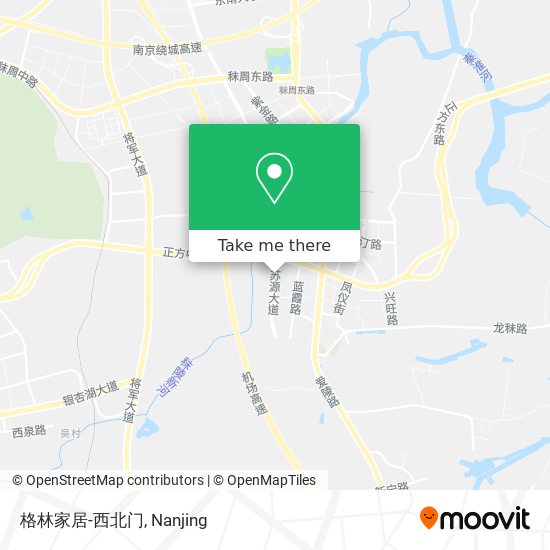 格林家居-西北门 map