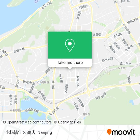 小杨赣宁装潢店 map