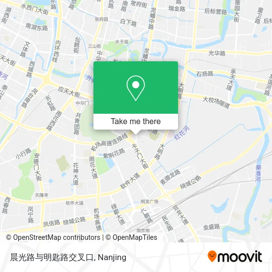 晨光路与明匙路交叉口 map