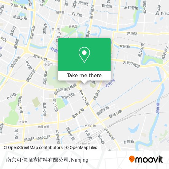 南京可信服装辅料有限公司 map