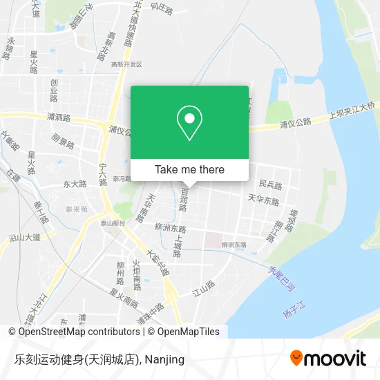 乐刻运动健身(天润城店) map