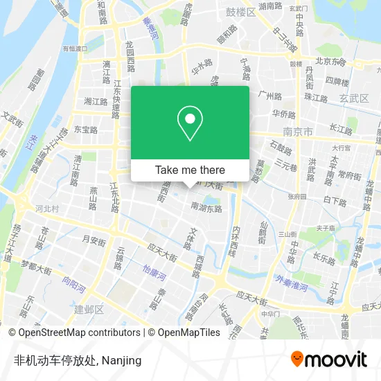 非机动车停放处 map
