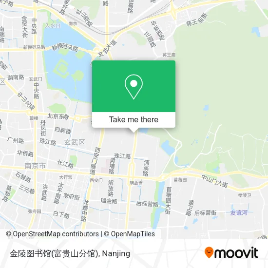 金陵图书馆(富贵山分馆) map
