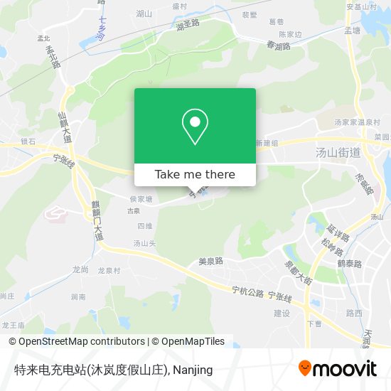特来电充电站(沐岚度假山庄) map