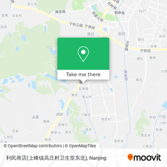 利民商店(上峰镇高庄村卫生室东北) map