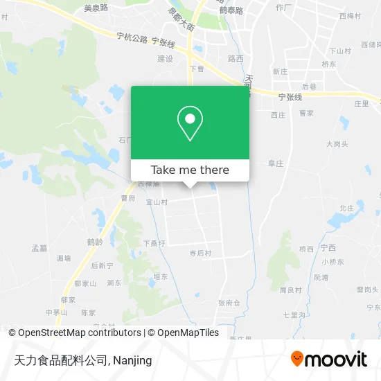 天力食品配料公司 map