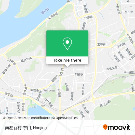 南塑新村-东门 map
