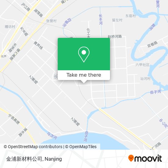 金浦新材料公司 map