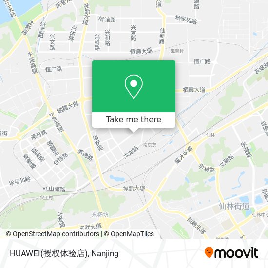 HUAWEI(授权体验店) map