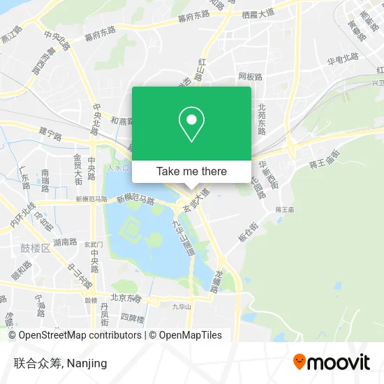 联合众筹 map