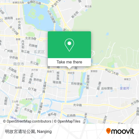 明故宮遺址公園 map