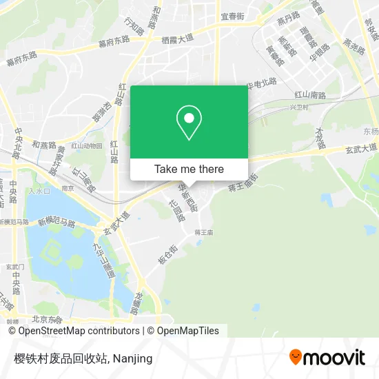 樱铁村废品回收站 map