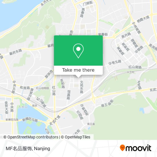 MF名品服饰 map