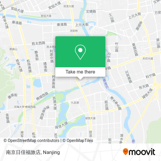 南京日佳福旅店 map