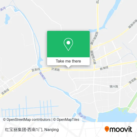 红宝丽集团-西南1门 map