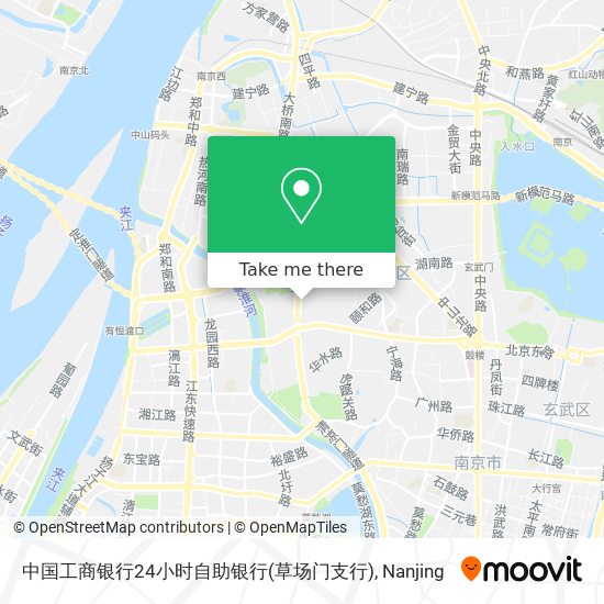 中国工商银行24小时自助银行(草场门支行) map