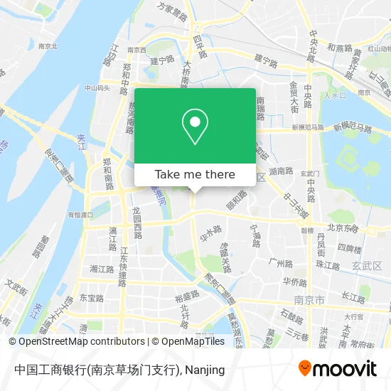 中国工商银行(南京草场门支行) map