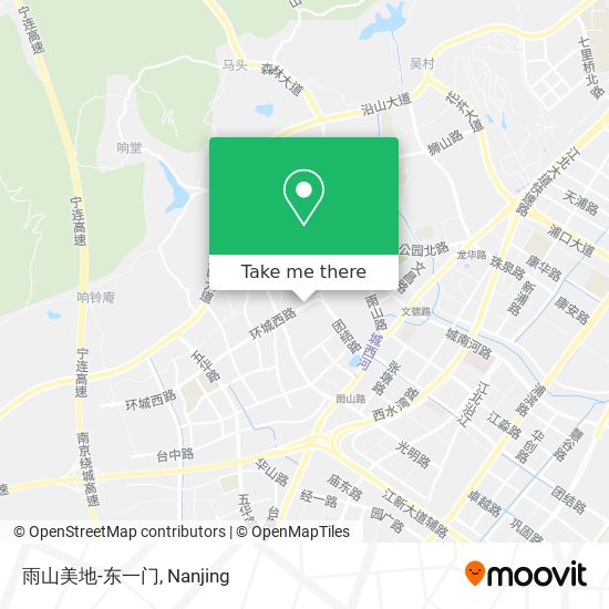 雨山美地-东一门 map