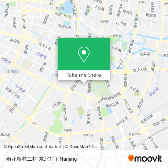 雨花新村二村-东北1门 map