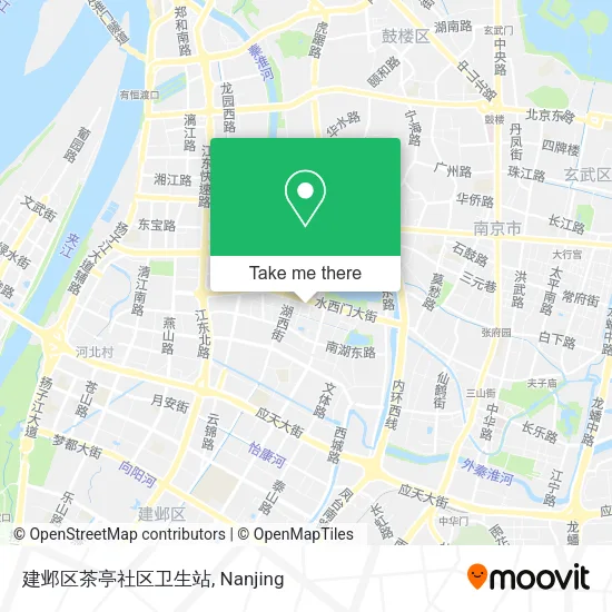 建邺区茶亭社区卫生站 map