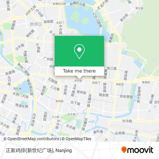 正新鸡排(新世纪广场) map