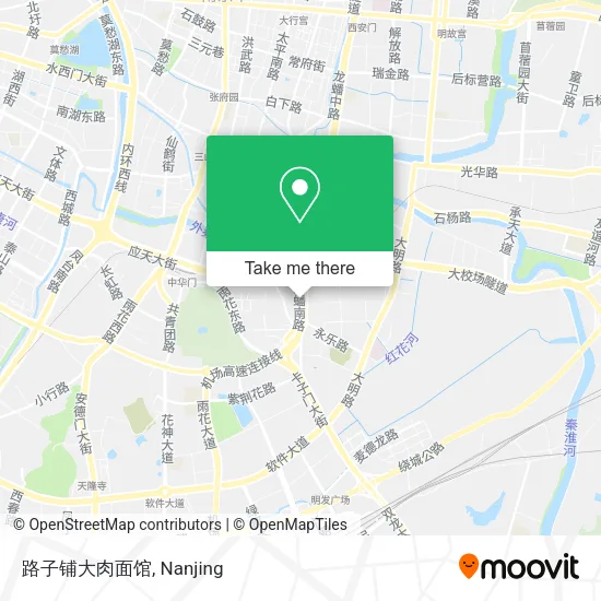 路子铺大肉面馆 map