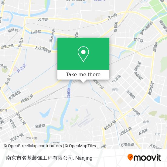 南京市名基装饰工程有限公司 map