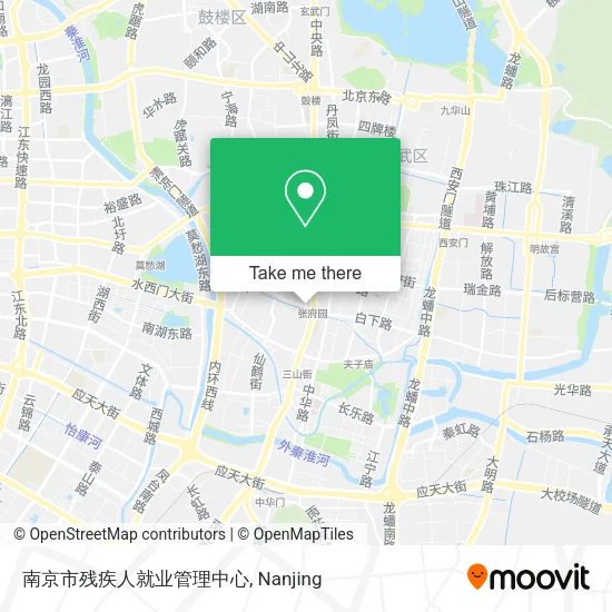 南京市残疾人就业管理中心 map