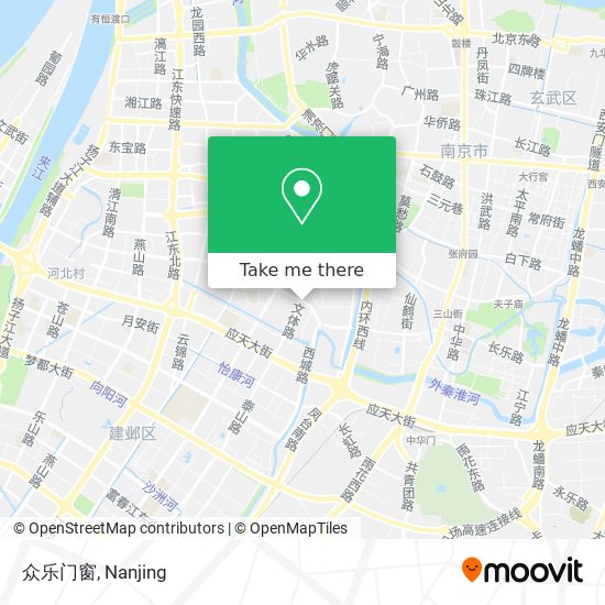 众乐门窗 map