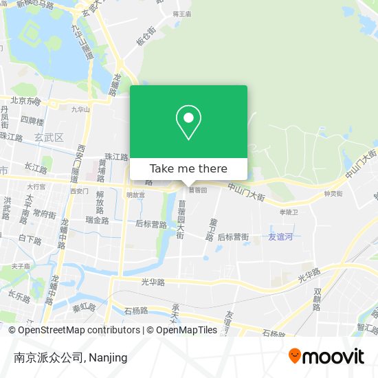 南京派众公司 map