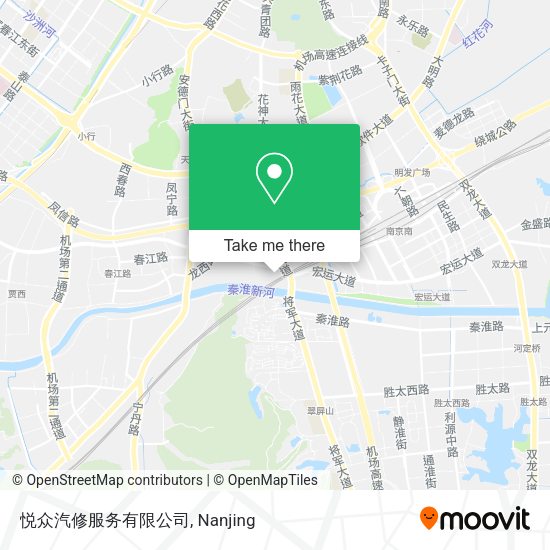 悦众汽修服务有限公司 map