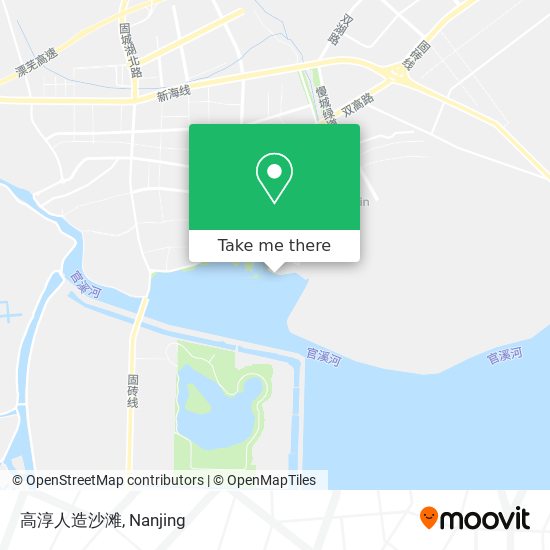高淳人造沙滩 map