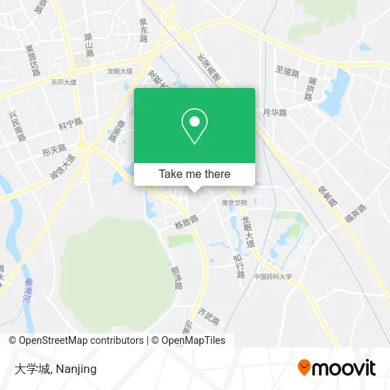 大学城 map