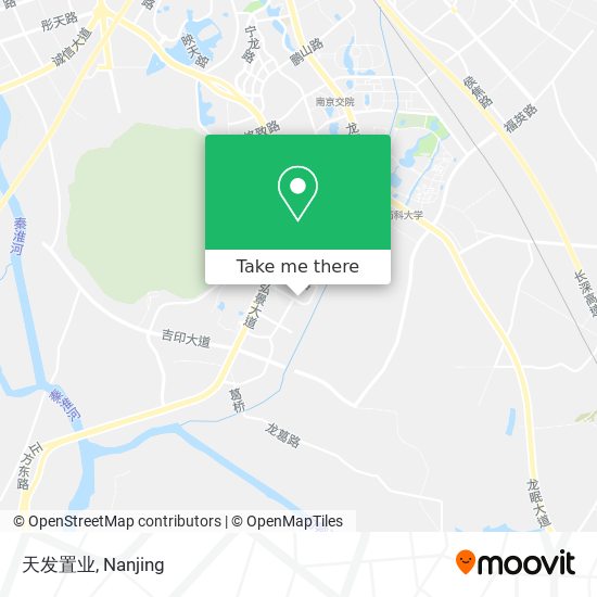 天发置业 map