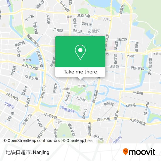 地铁口超市 map