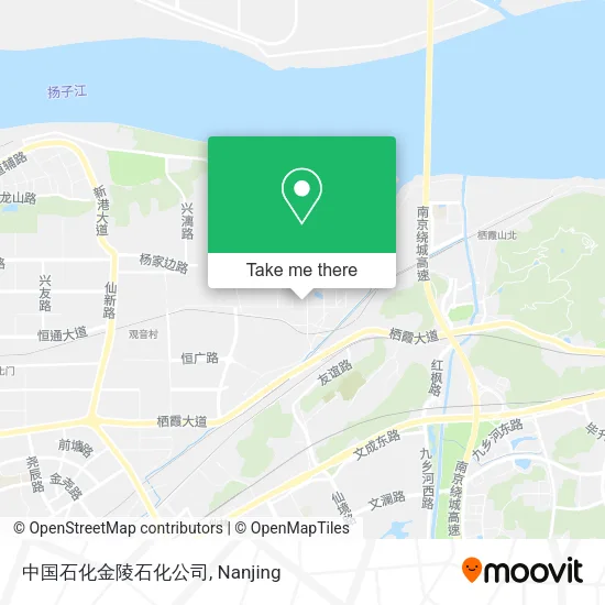 中国石化金陵石化公司 map