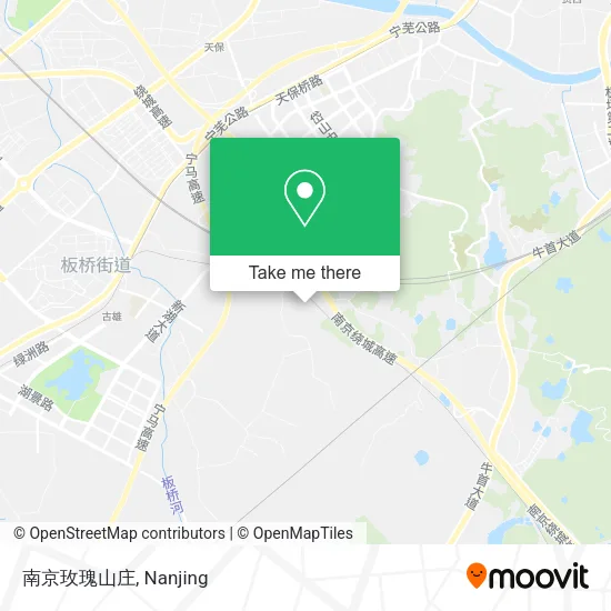 南京玫瑰山庄 map
